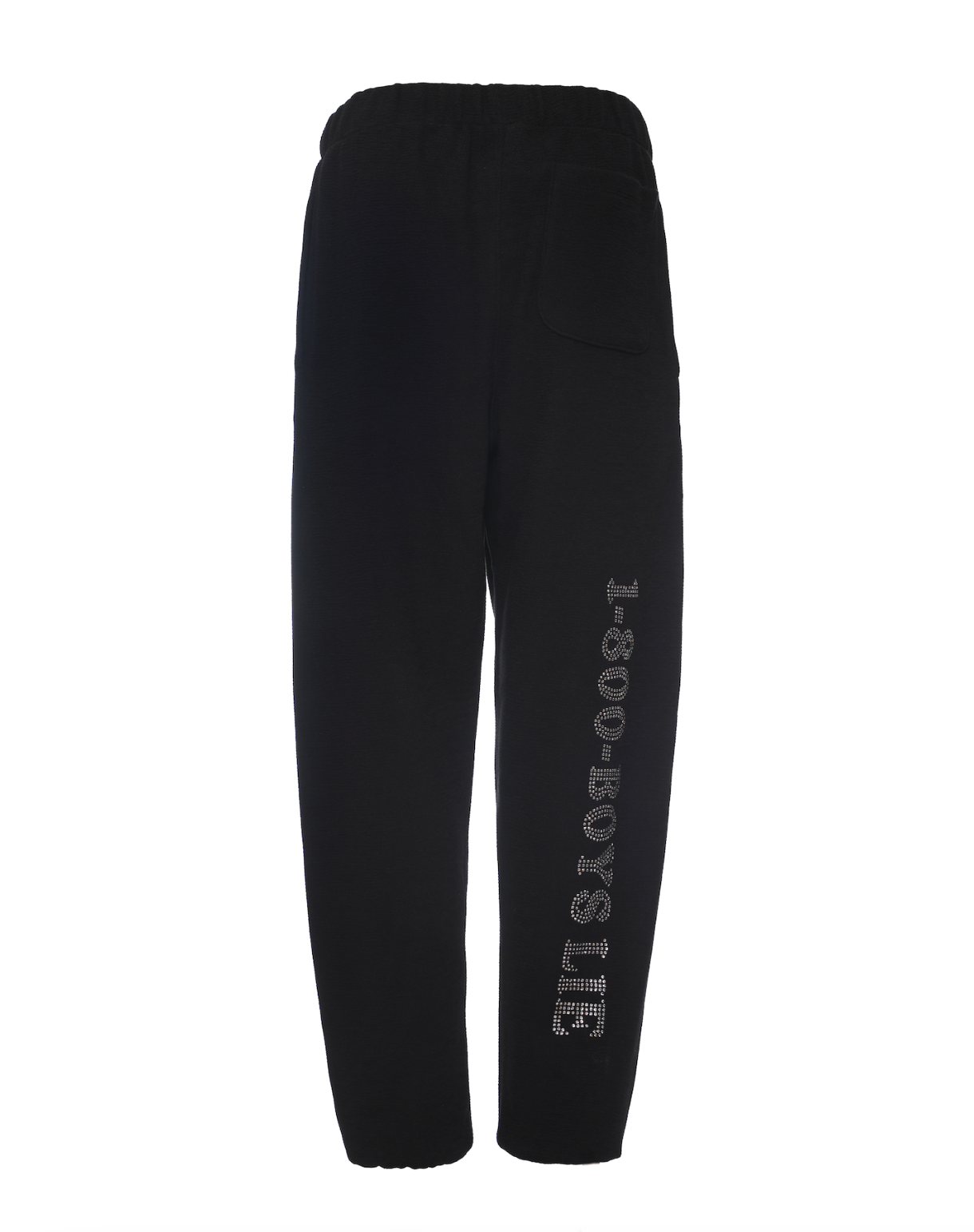 Black 1-800 Mac Slim Sweatpants Remix