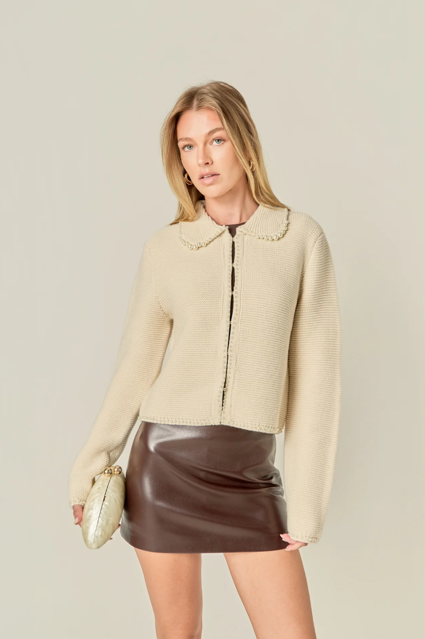 Pearl Knit Cardigan
