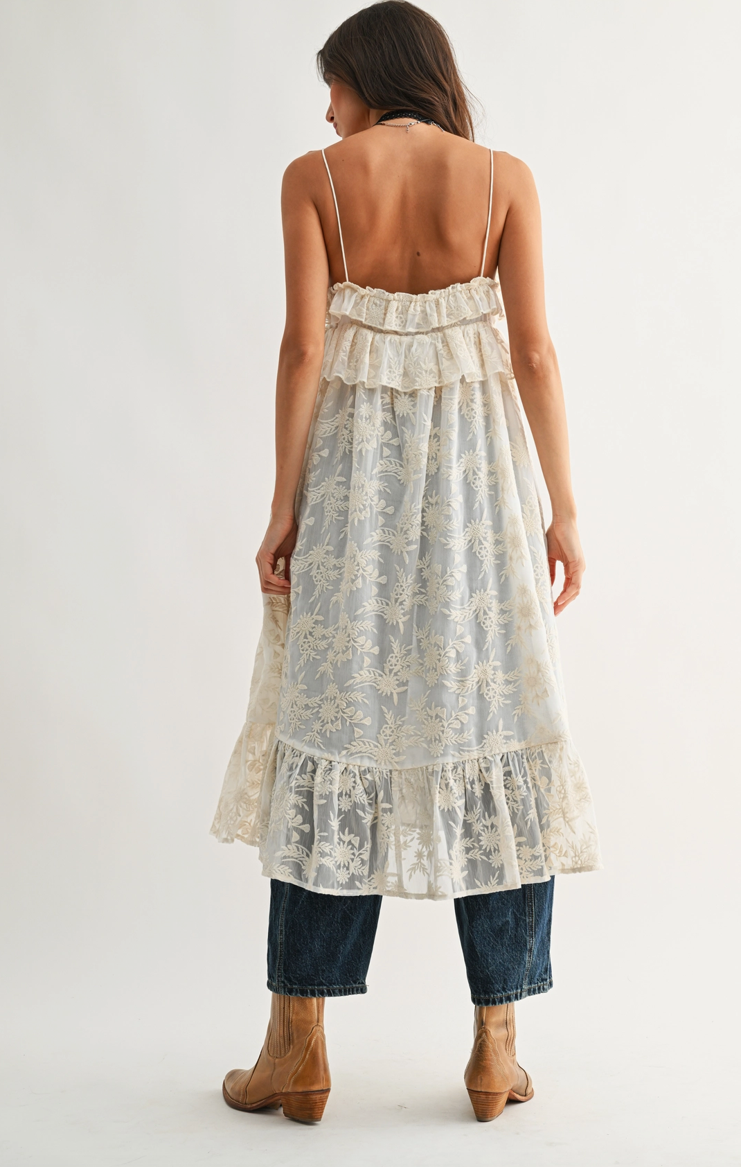 Cheyenne Ruffle Top