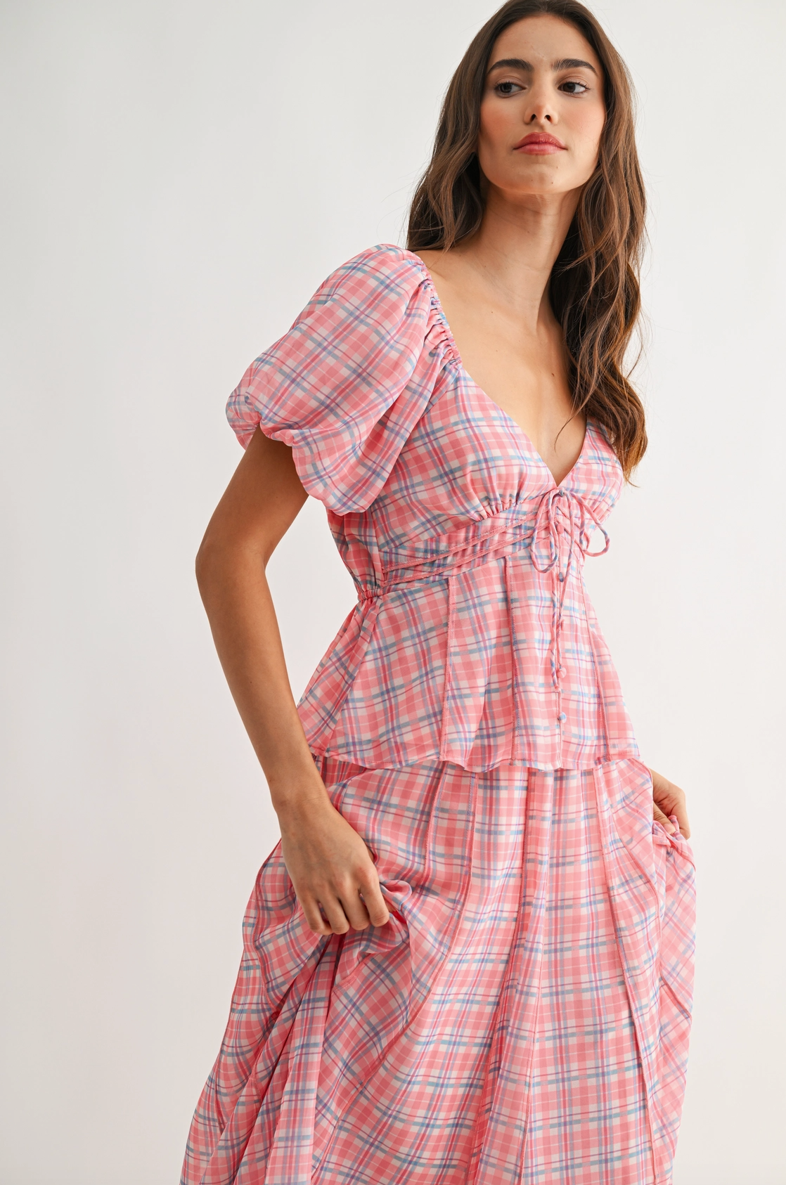 Penelope Pink Peplum