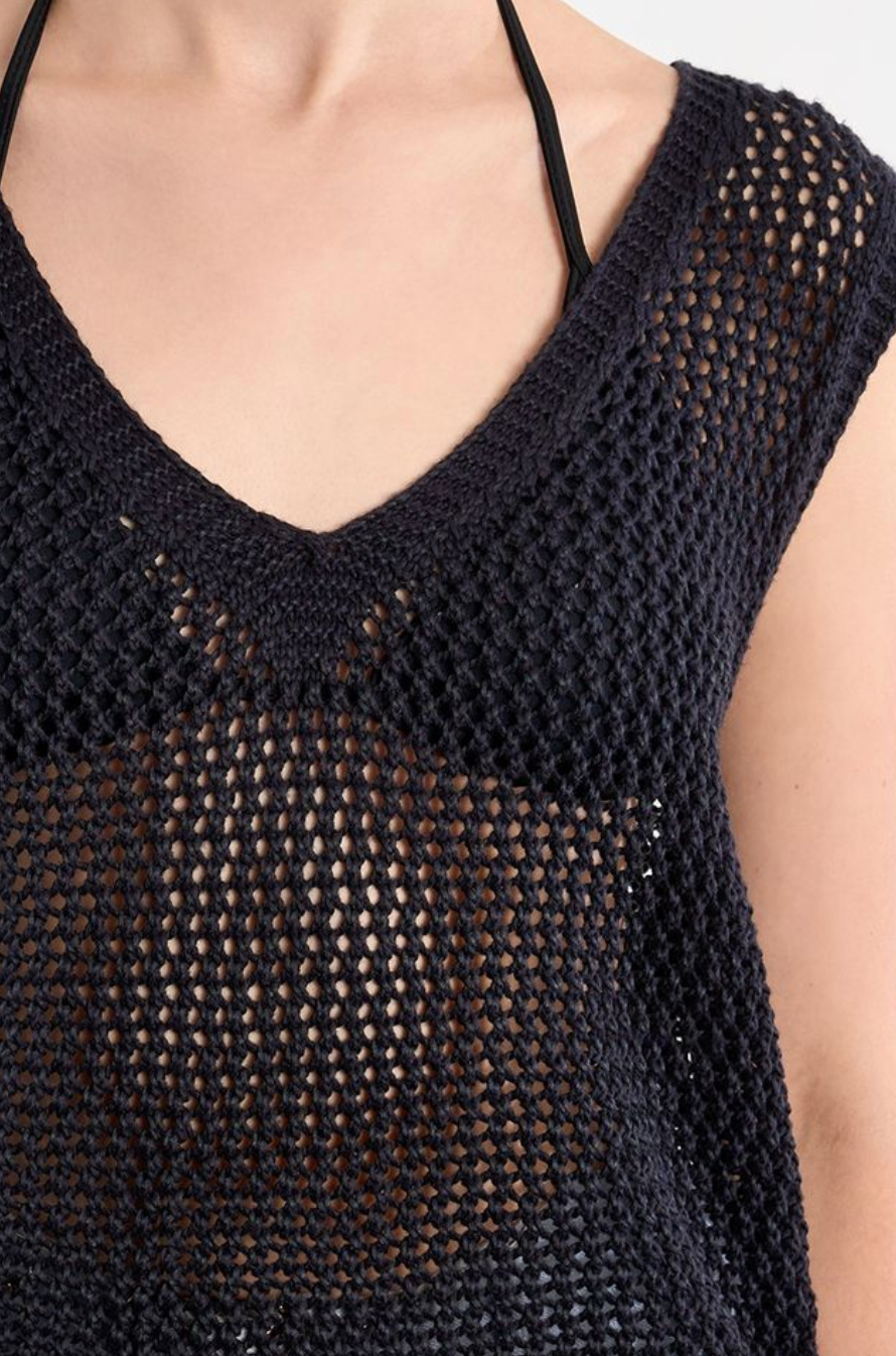 Midnight Crochet Tank