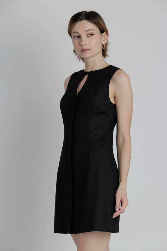 Keyhole Mini Dress