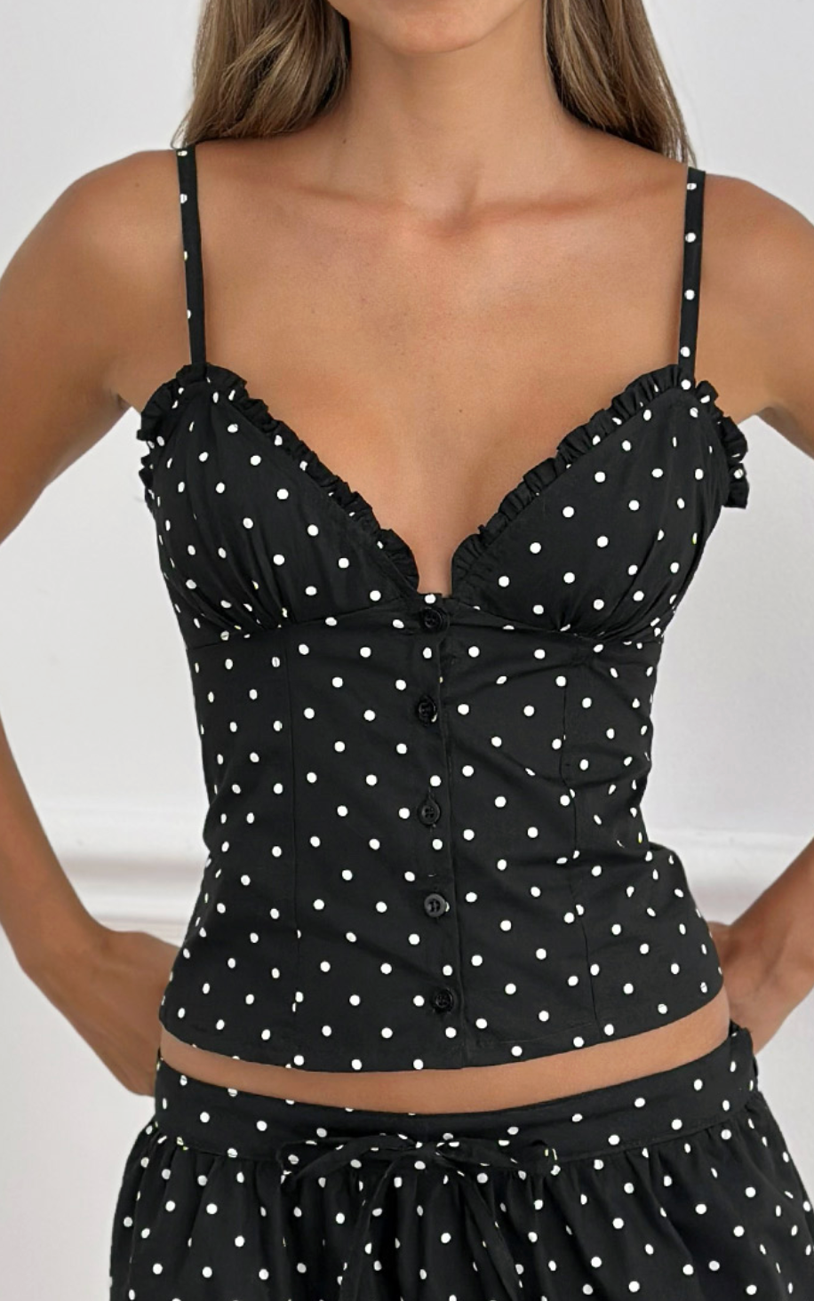 Isamu Polka Dot Top