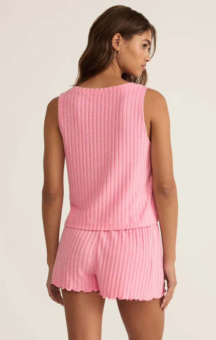 Sloane V-Neck Rib PJ Tank