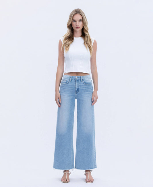 Quieter HR Wide Leg Ankle Hem