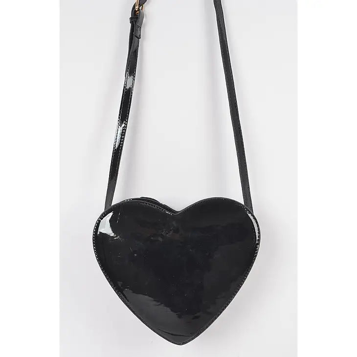 Tuxedo Heart Crossbody Bag
