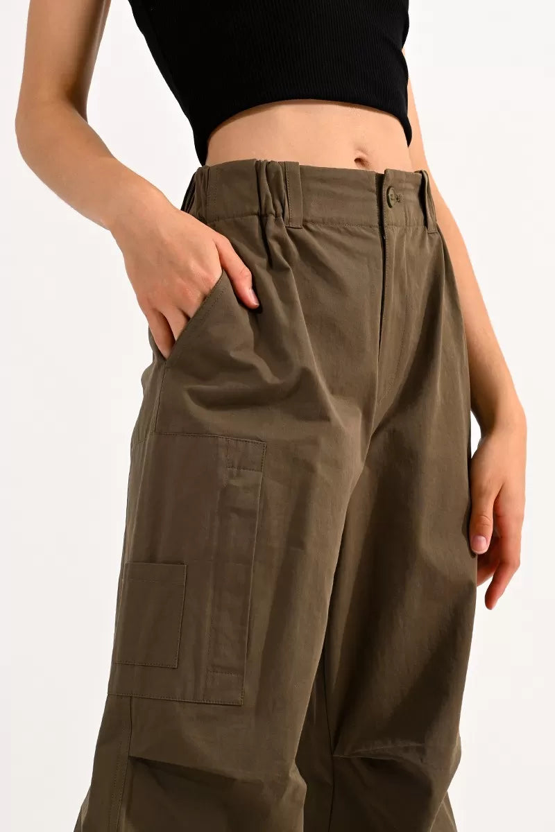Khaki Cargo Pants