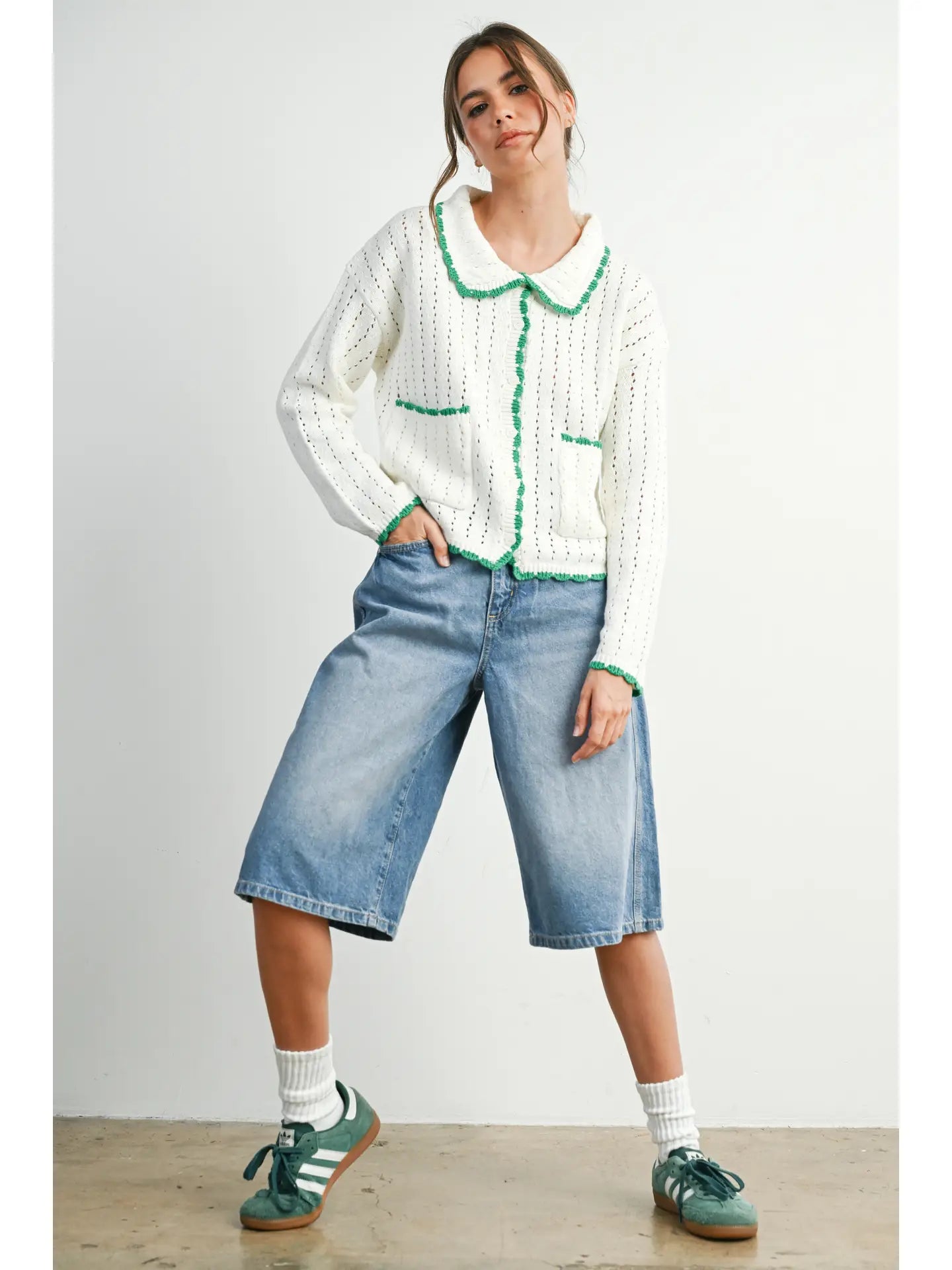 Charmer Collar Cardi
