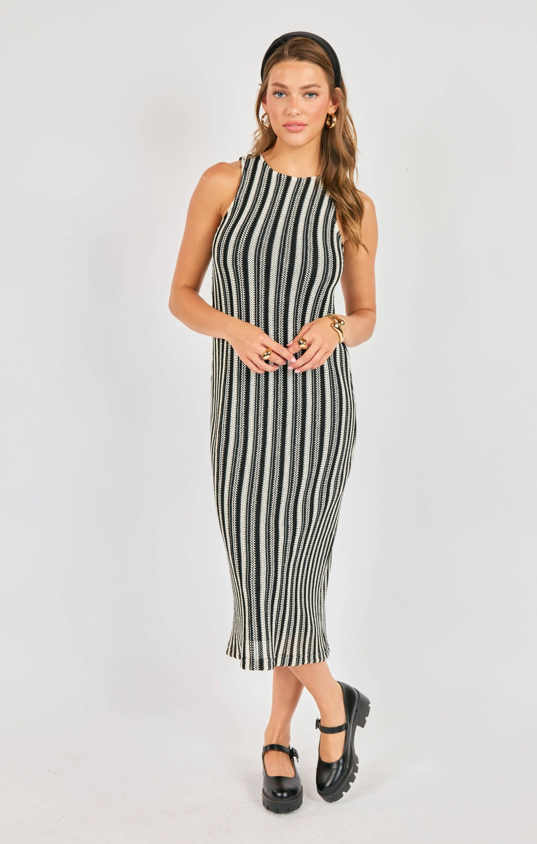 Moonlit Path Knit Dress