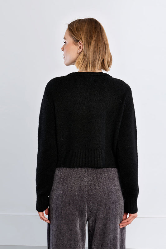 Bella Open Knit Cardigan