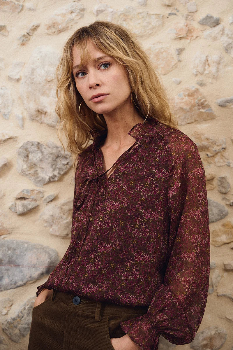 Olga Sheer Blouse