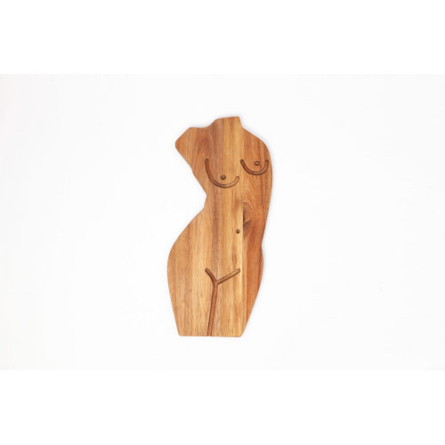 Wooden Body Serving Board