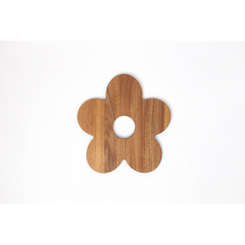 Wooden Daisy Serving Board