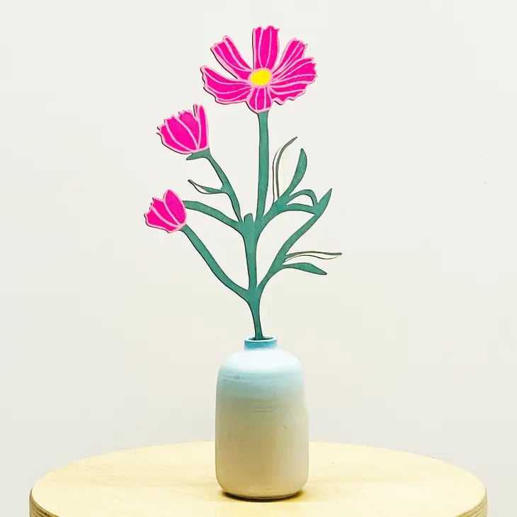 Cosmic Peace Studio Laser Cut Wood Flowers