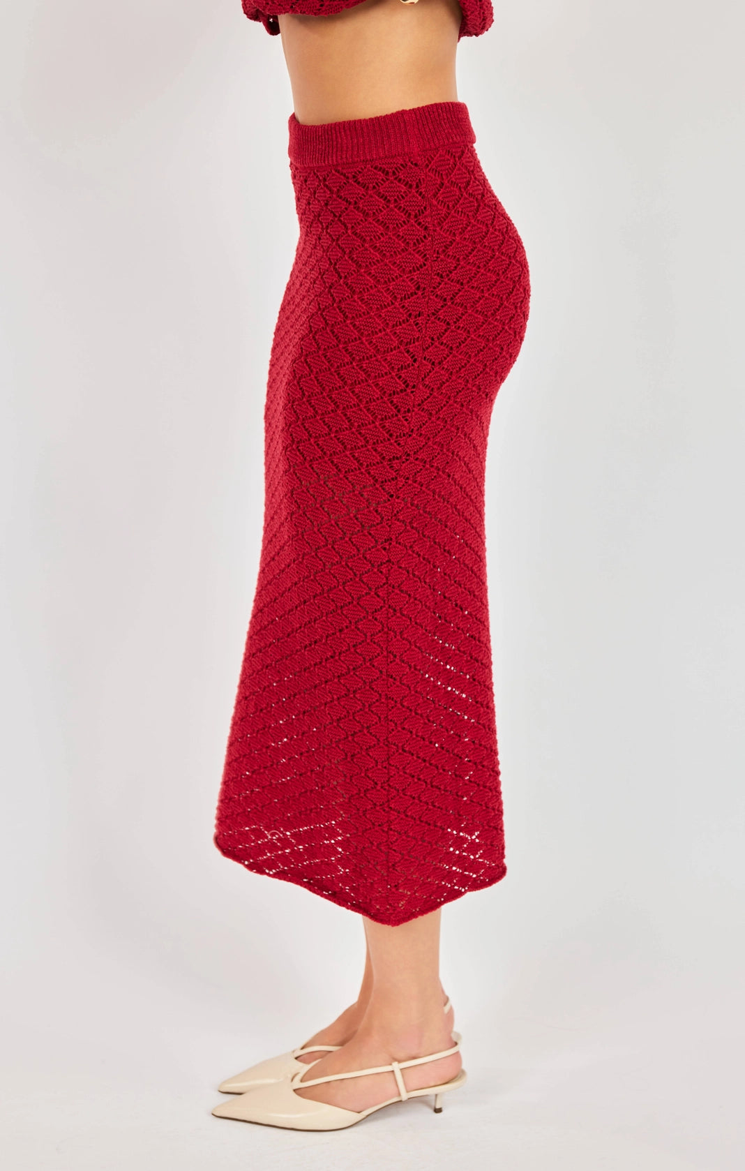 Venus Knit Midi Skirt