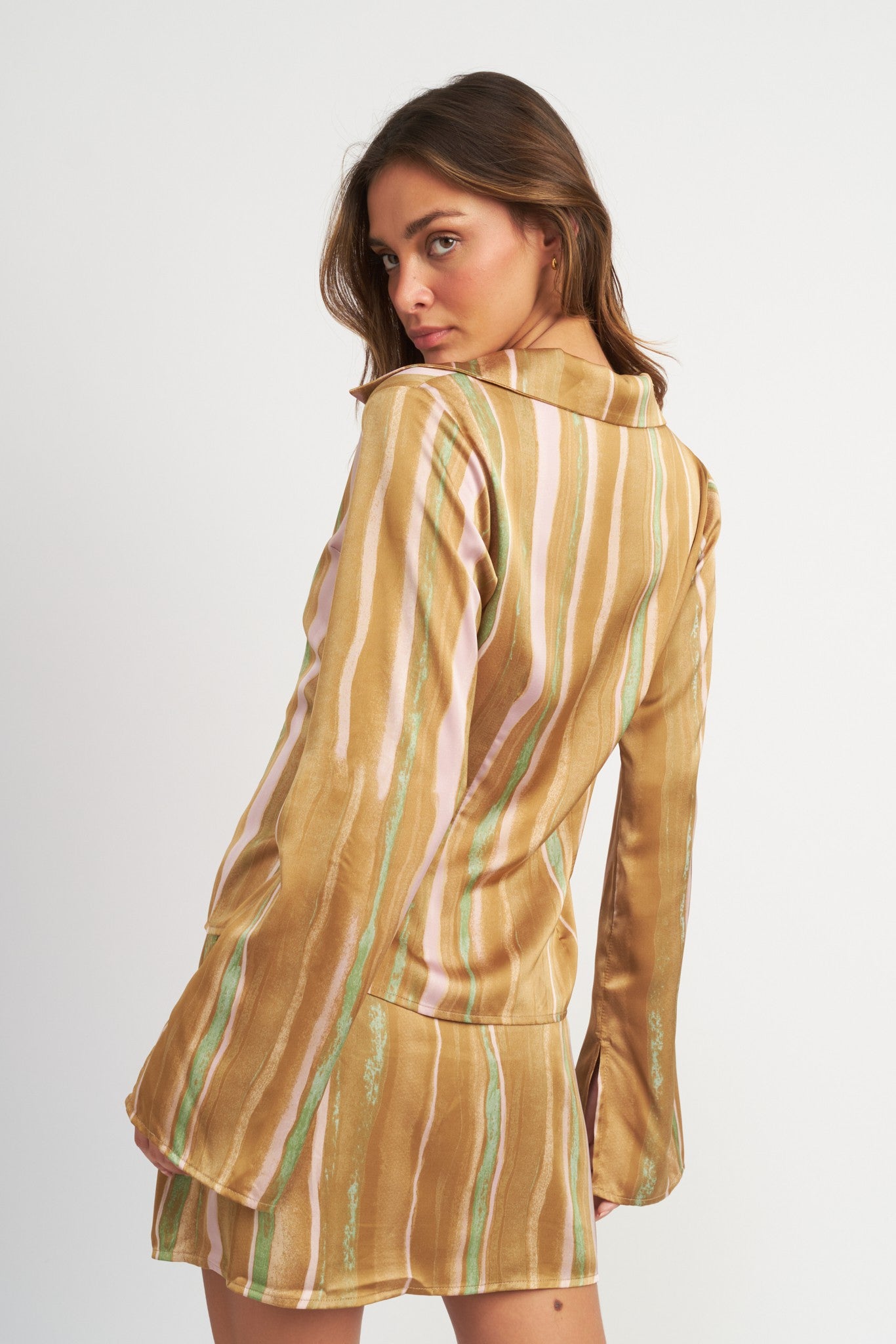 Cocoa Wow Striped Blouse