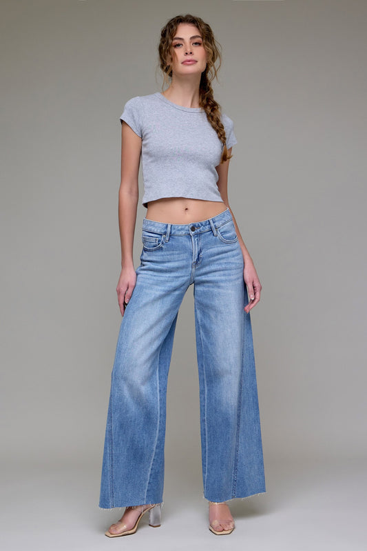 Forward Seams Wide Leg