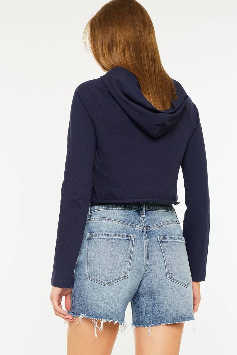 Jessie High Rise Denim Shorts