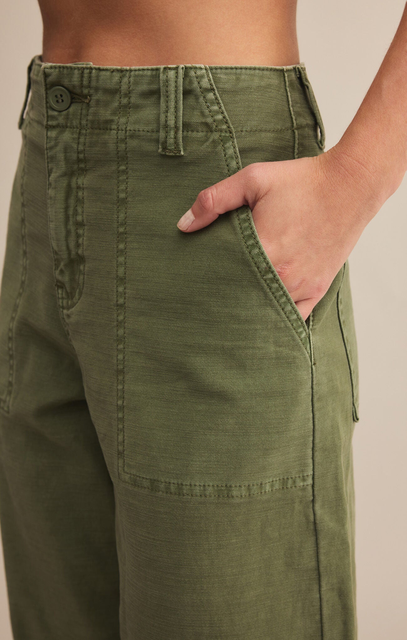 Olivia Twill Pants