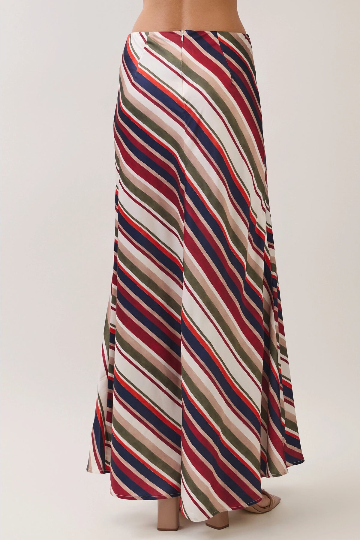 Paradise Stripe Maxi Skirt