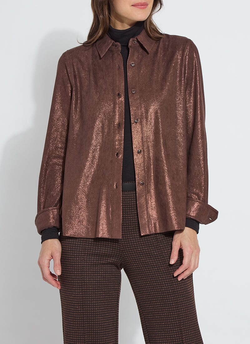 Connie Vegan Suede Shacket