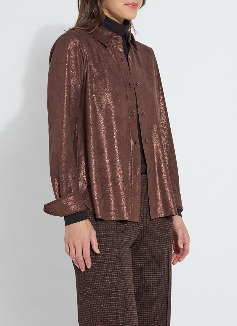 Connie Vegan Suede Shacket