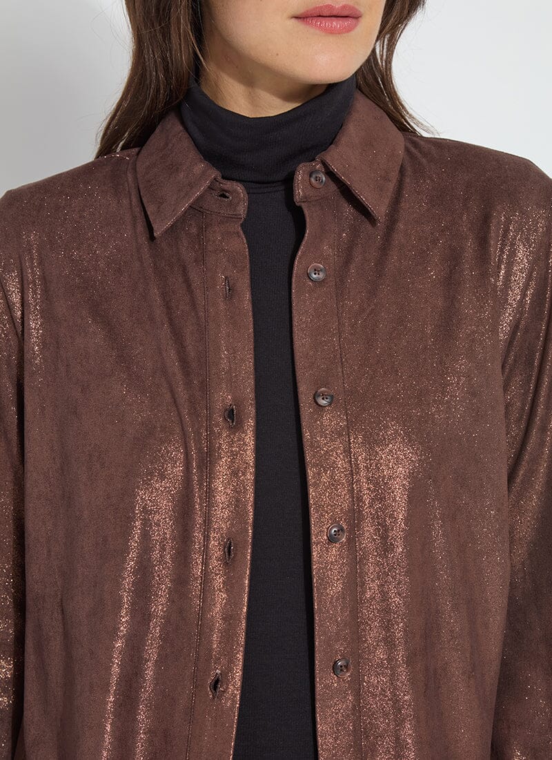 Connie Vegan Suede Shacket
