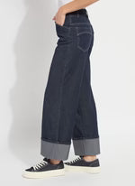 Samara Cuffed Wide Leg Denim
