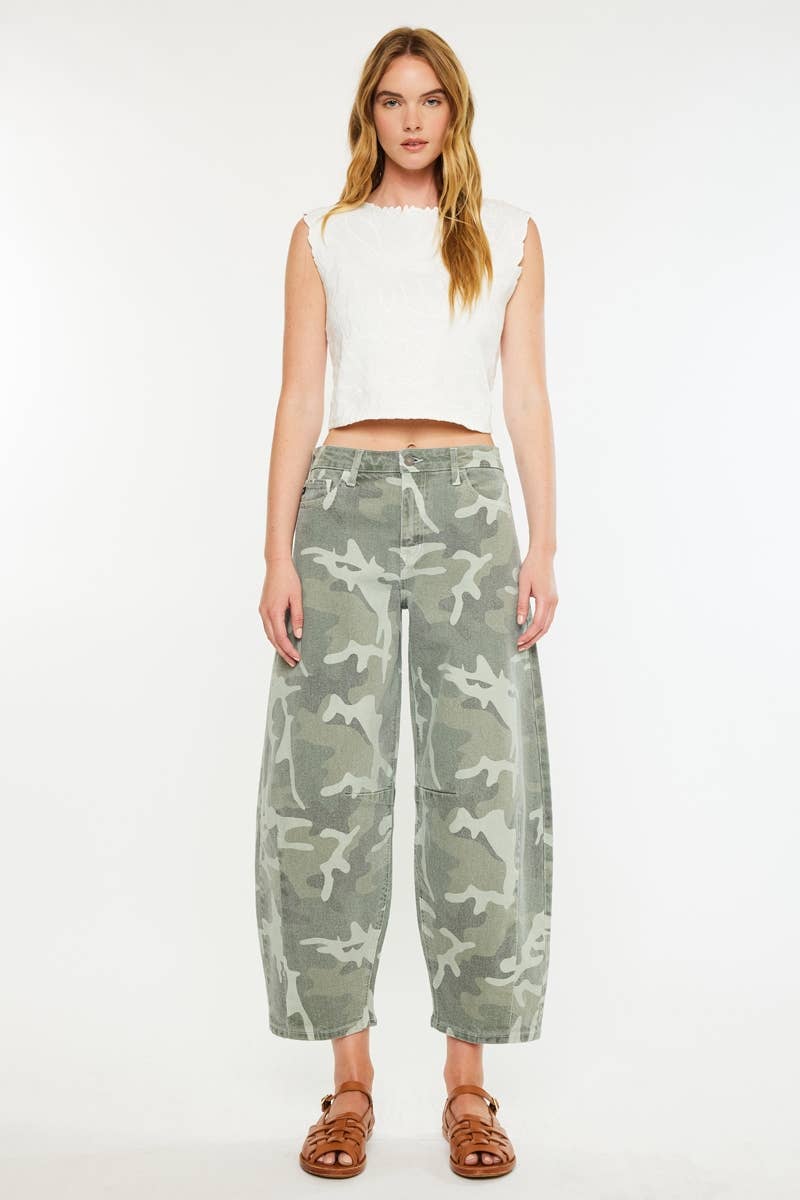 Camo Horseshoe Denim
