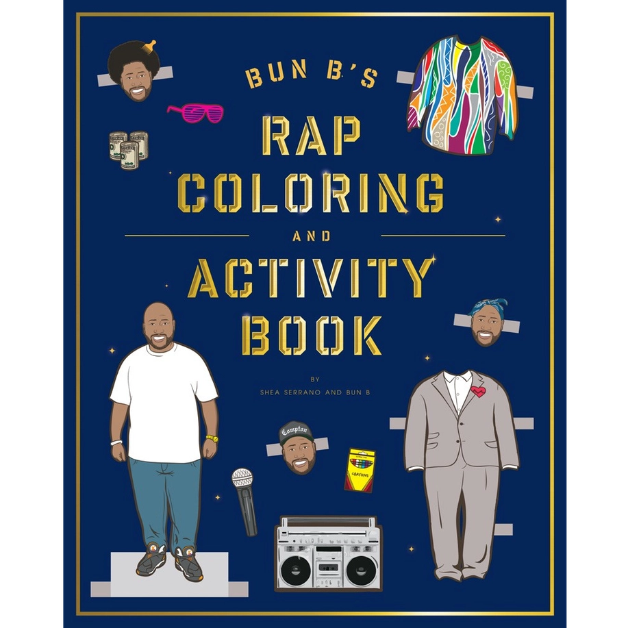 Bun B'S Rap Coloring and Activity Book