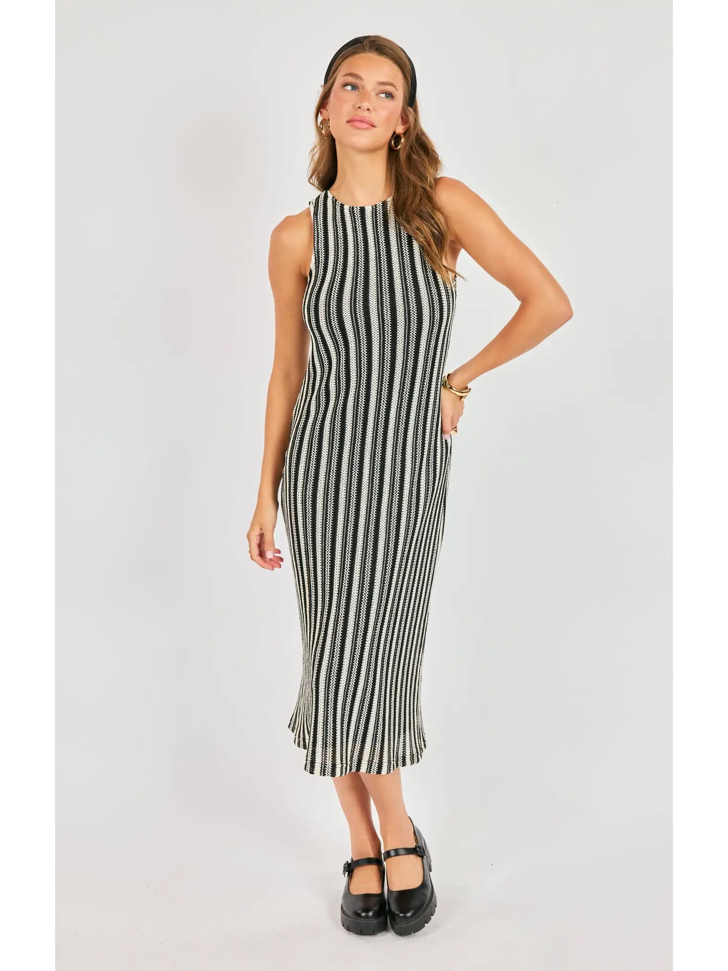 Moonlit Path Knit Dress