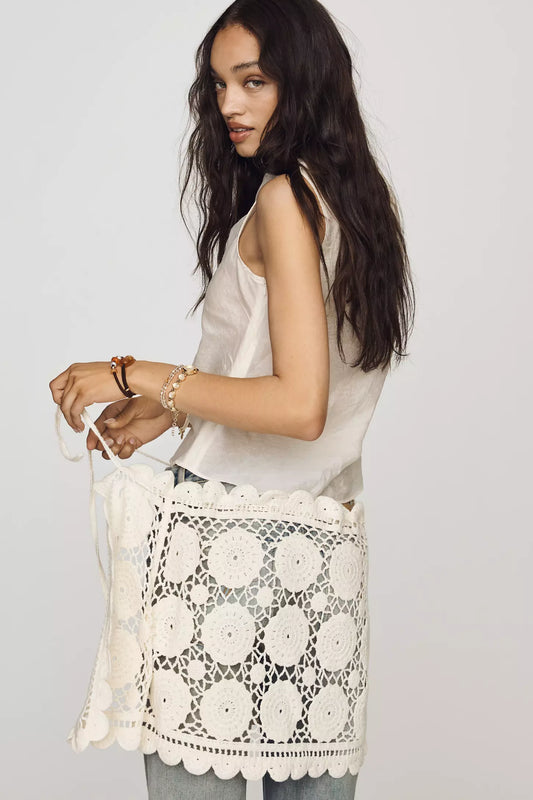 Mildred Cotton Crochet Skirt