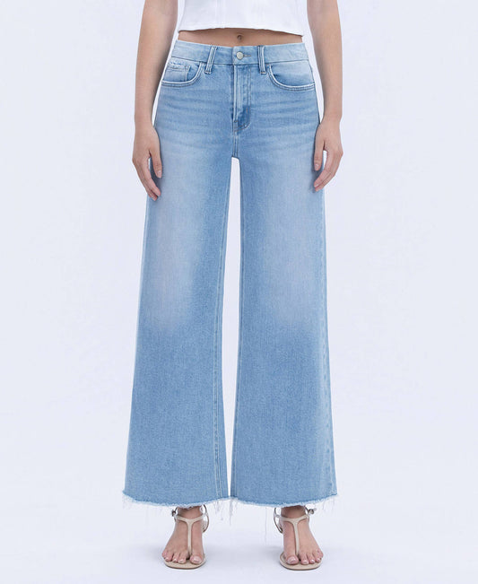 Quieter HR Wide Leg Ankle Hem