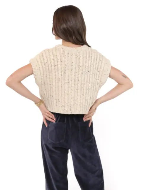 Effortless Cable Knit Sweater