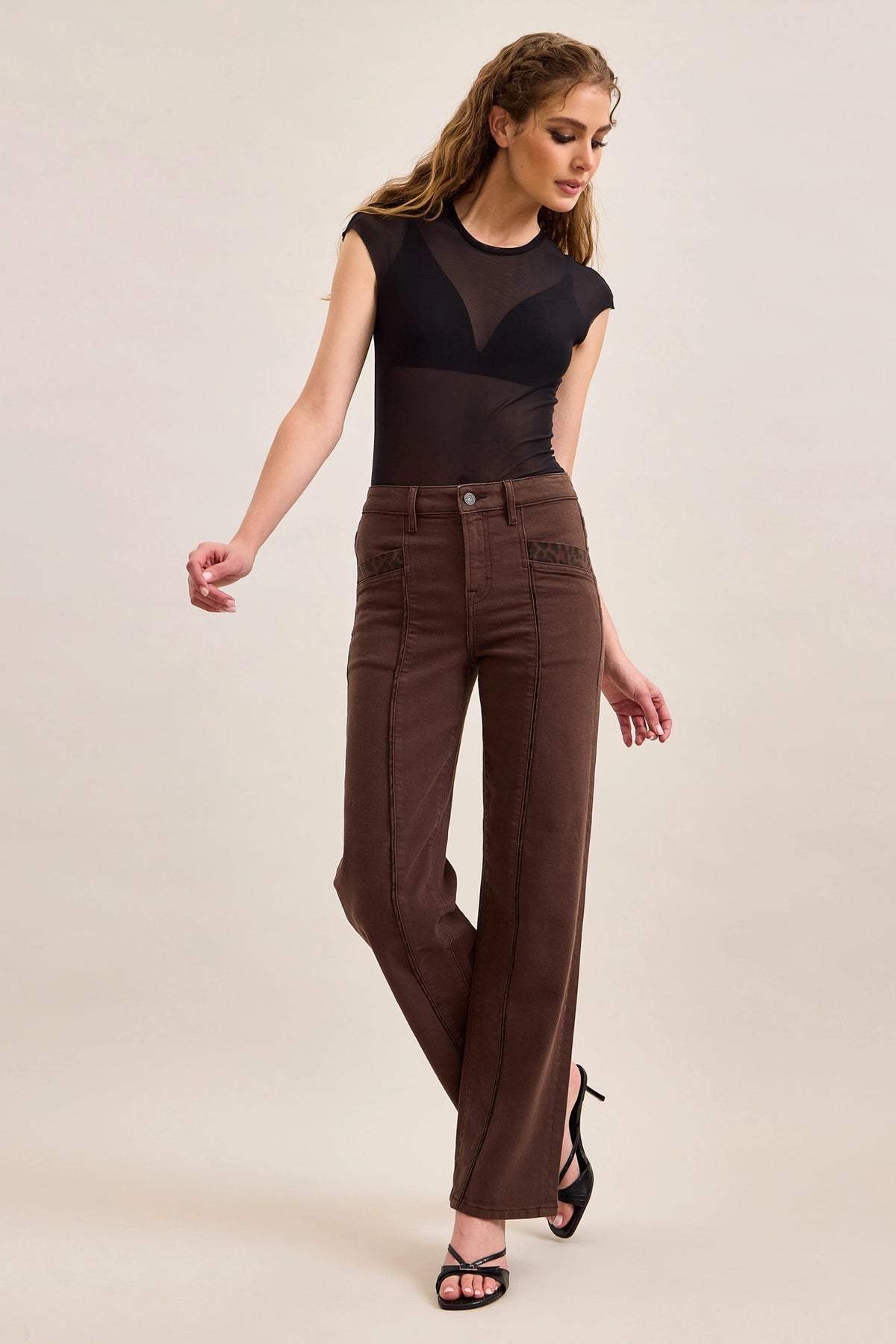 Leopard Detailed Classic Straight
