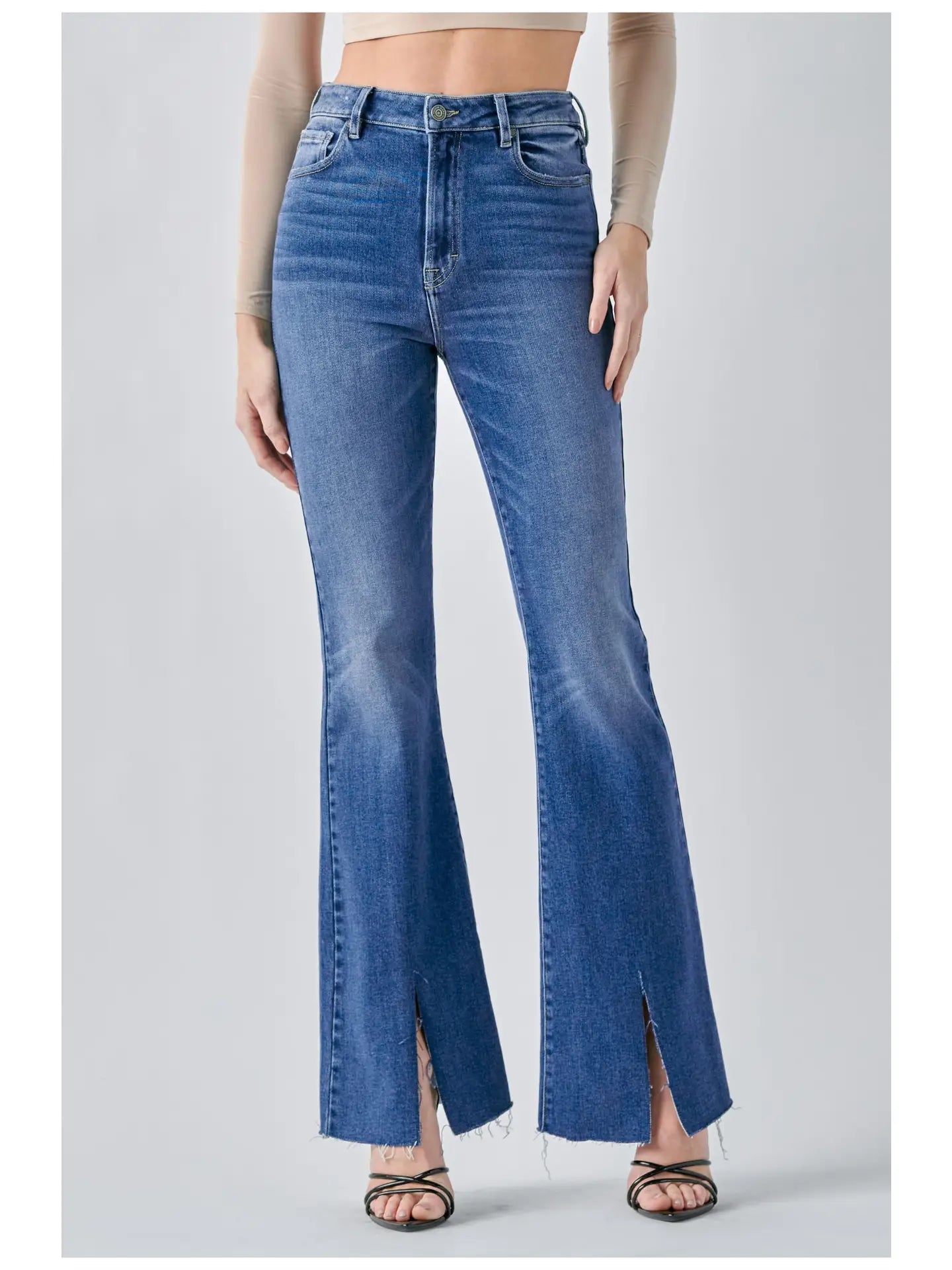 Diva Front Slit Flare – Hazel Mac