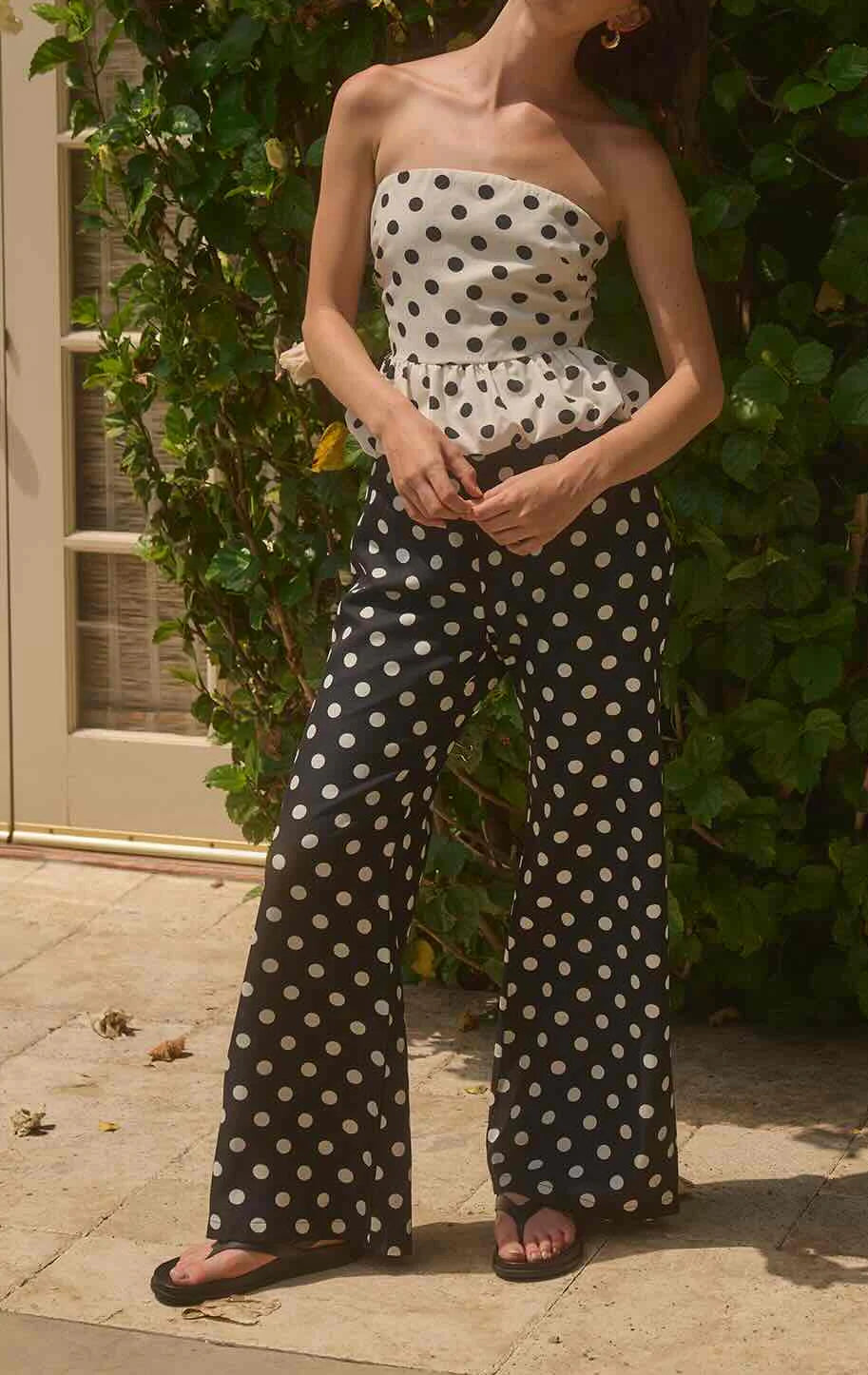 Lylah Polka Dot Pant