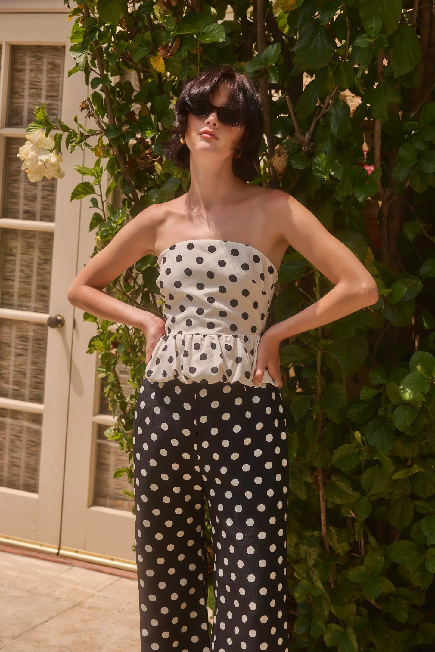 Lylah Polka Dot Pant