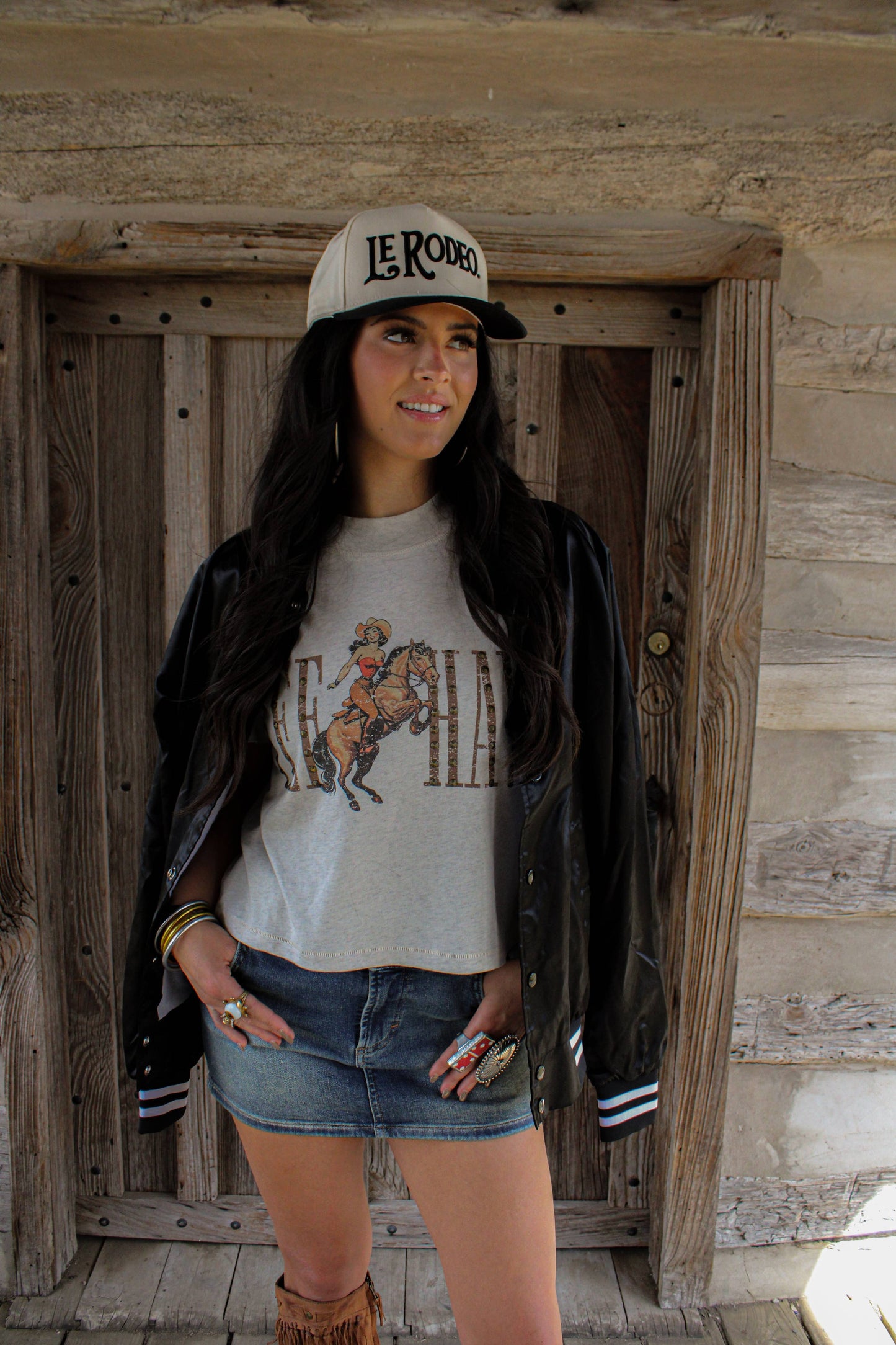 Yeehaw Cowgirl Tee