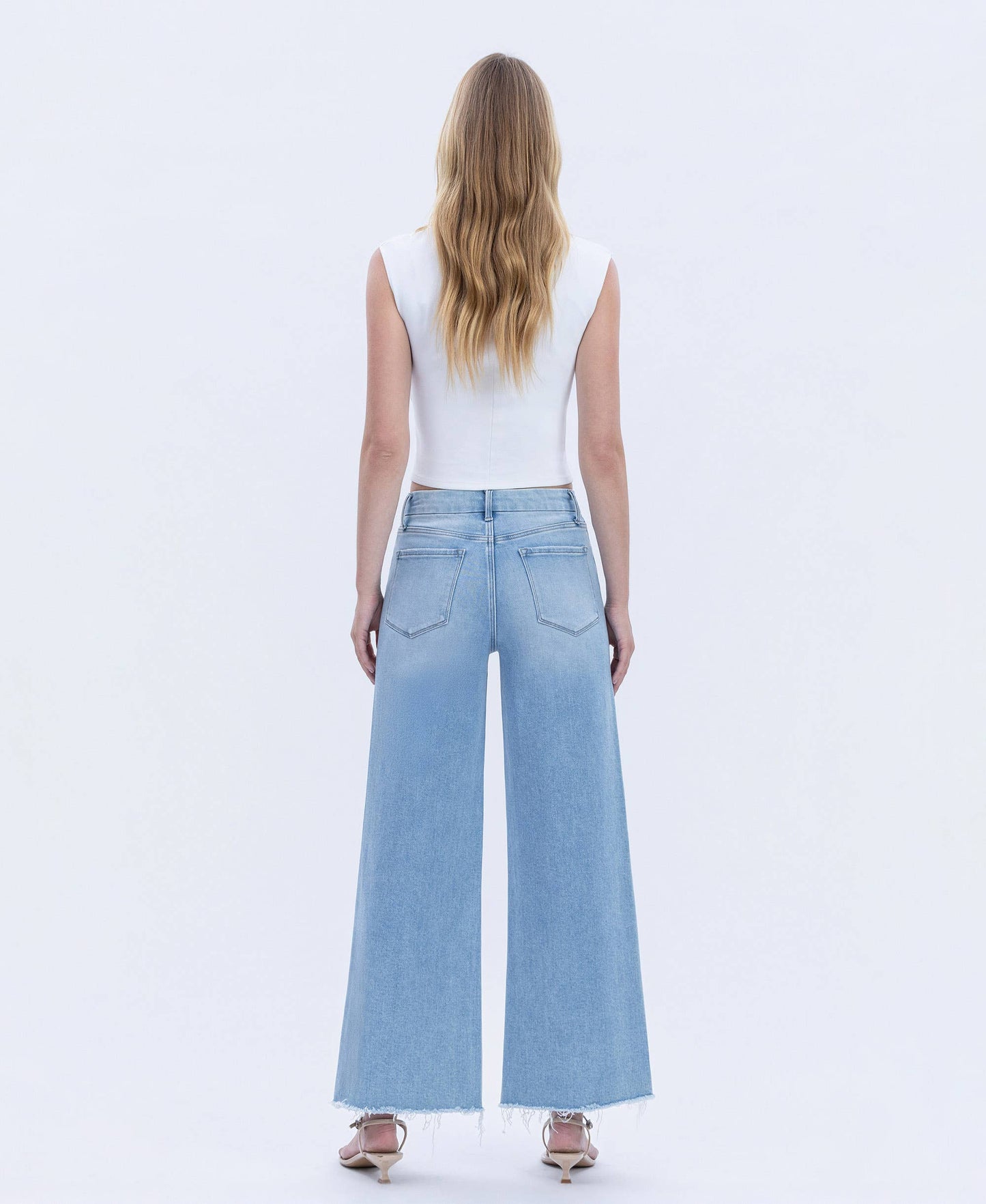 Quieter HR Wide Leg Ankle Hem