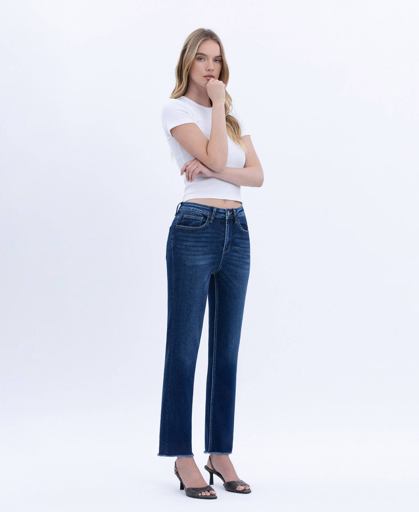 HR Slim Straight Denim
