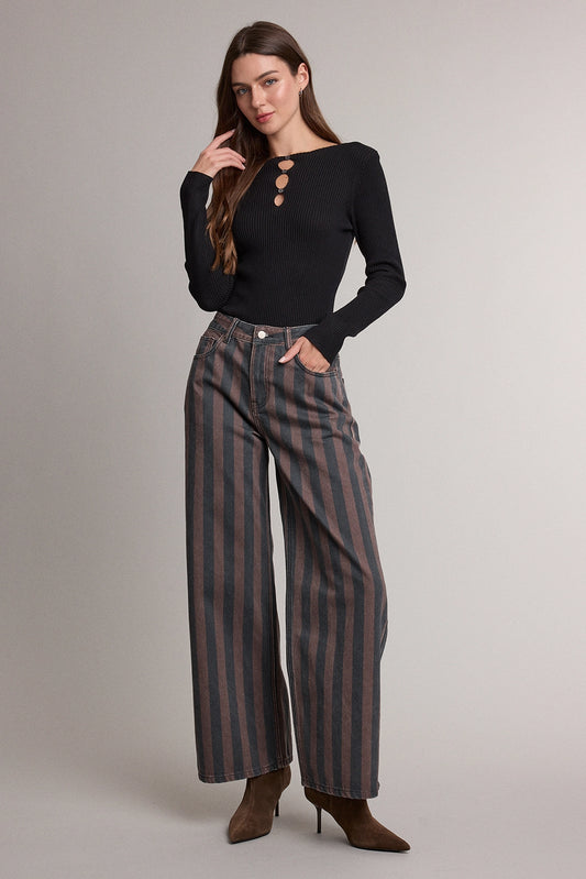Vintage Stripe Jeans