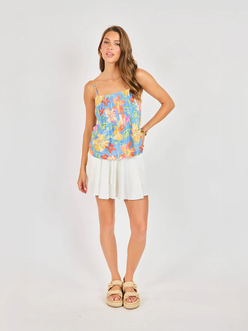 Beach Cowgirl Pleated Cami