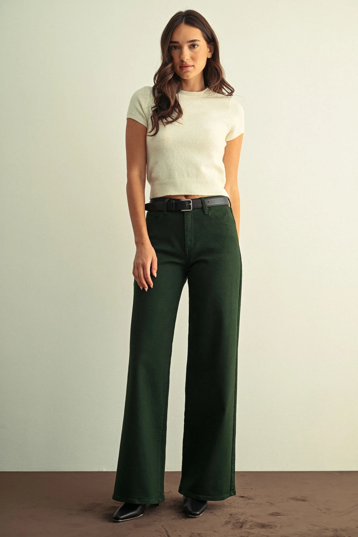 The Stretchy Wide Leg Jean