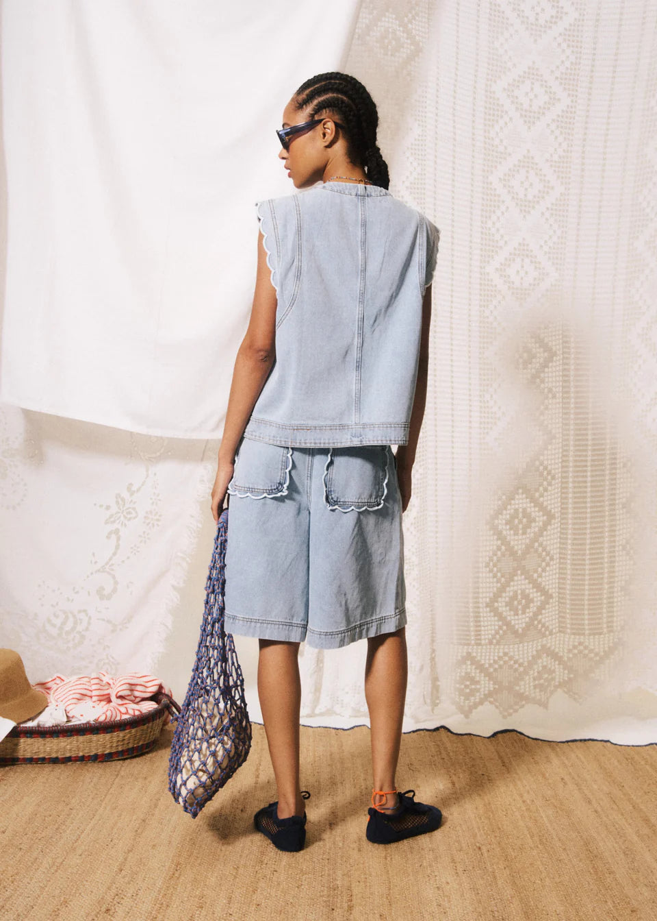 LILLO Denim Blue Vest