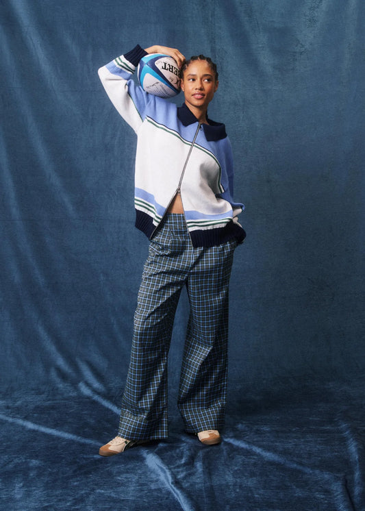 Pierce Checked Pants
