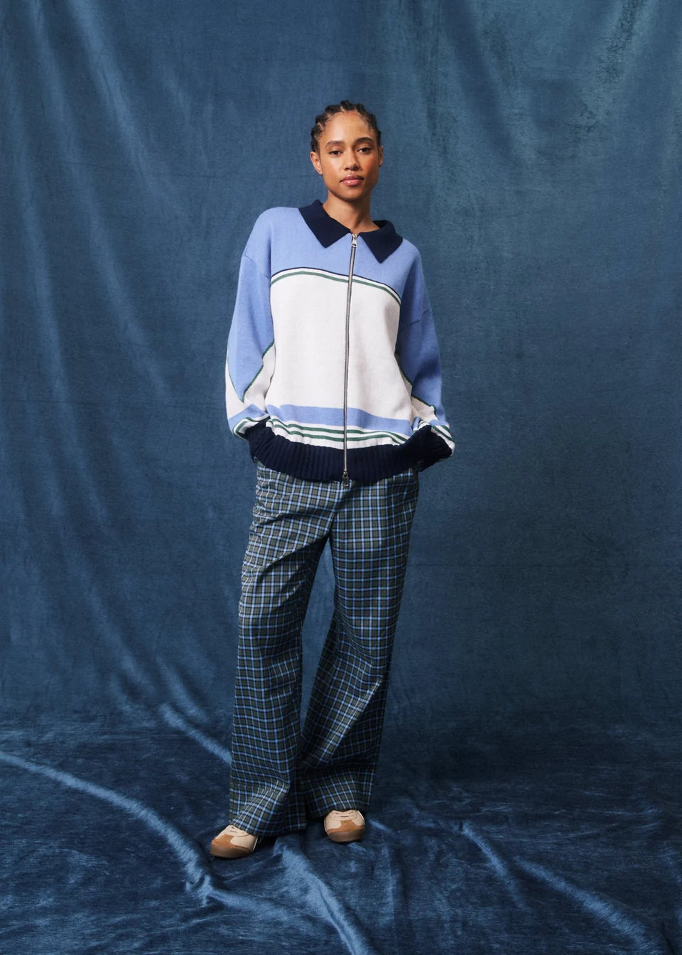 Pierce Checked Pants