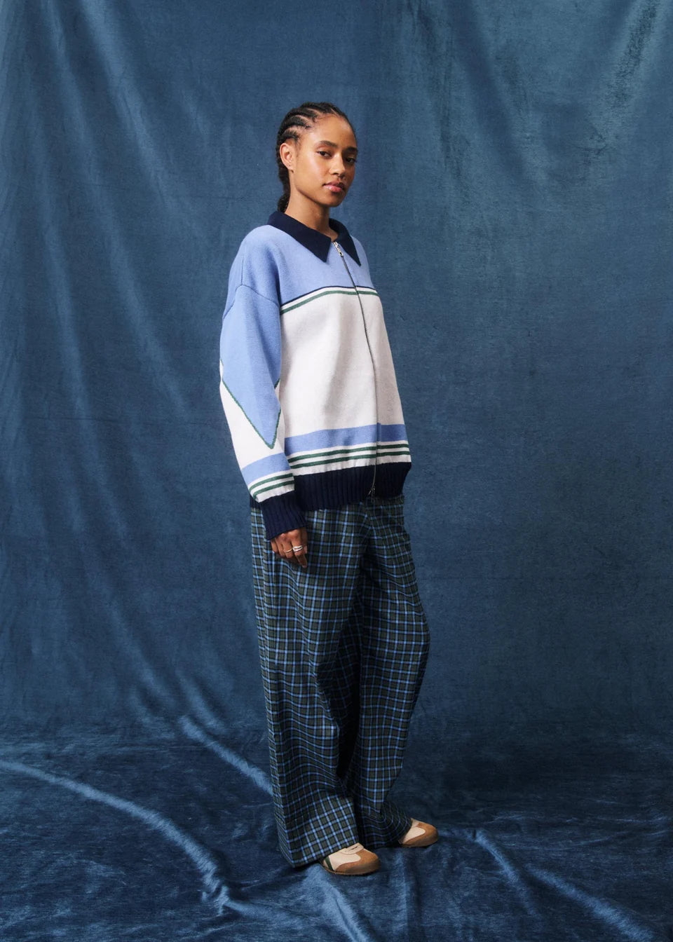 Pierce Checked Pants