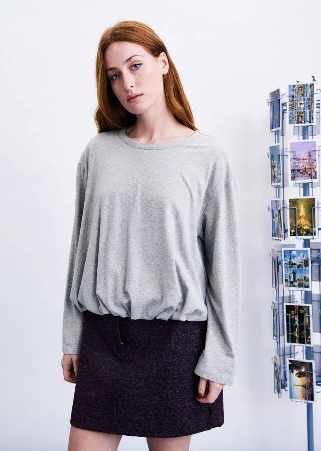 Haneul Navy Blue Top