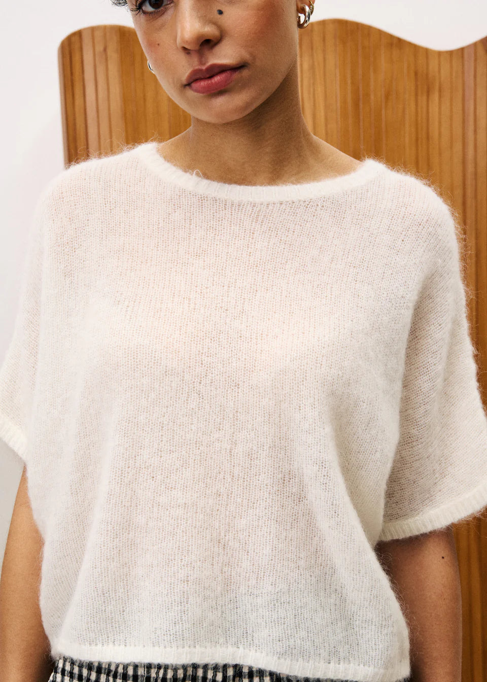 Diamond Blanc Sweater